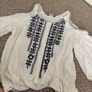 Off the shoulder top